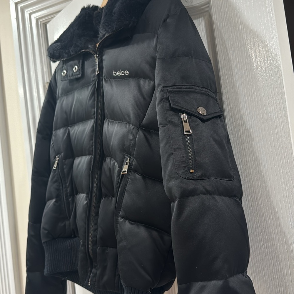Bebe Down Jacket M - image 8